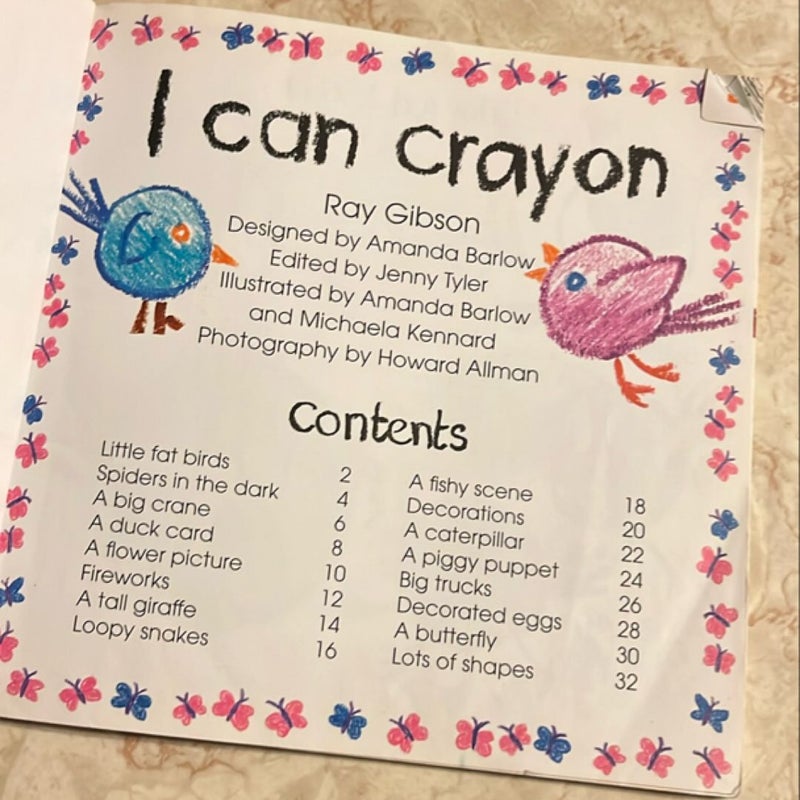 I Can Crayon