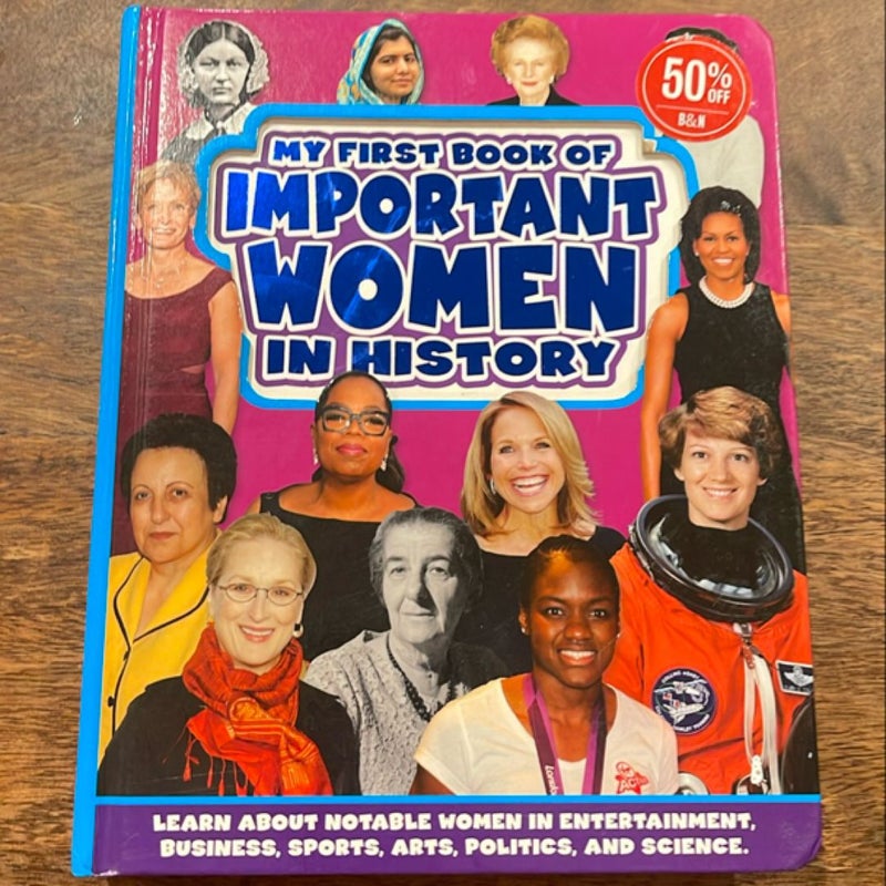 My first book of important women in history