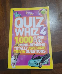 National Geographic Kids Quiz Whiz 4