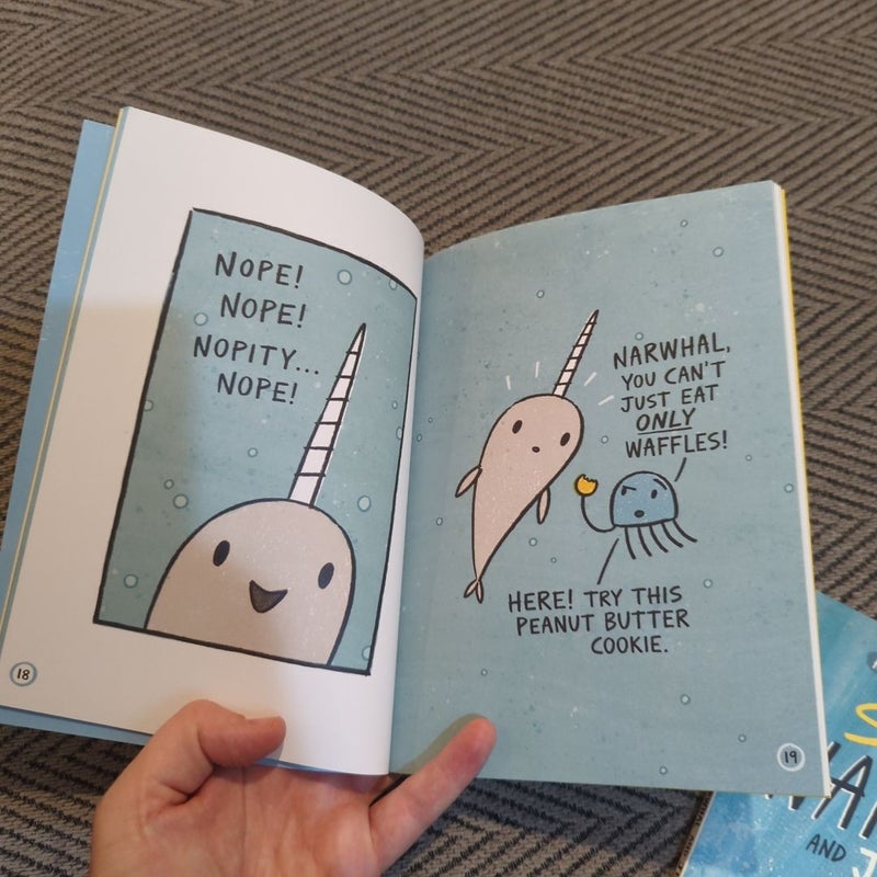 Narwhal and Jelly Box Set (Books 1, 2, 3, and Poster)