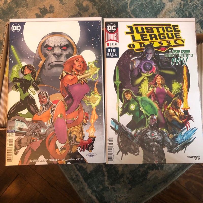 Justice League Odyssey 1,1-19;22-25