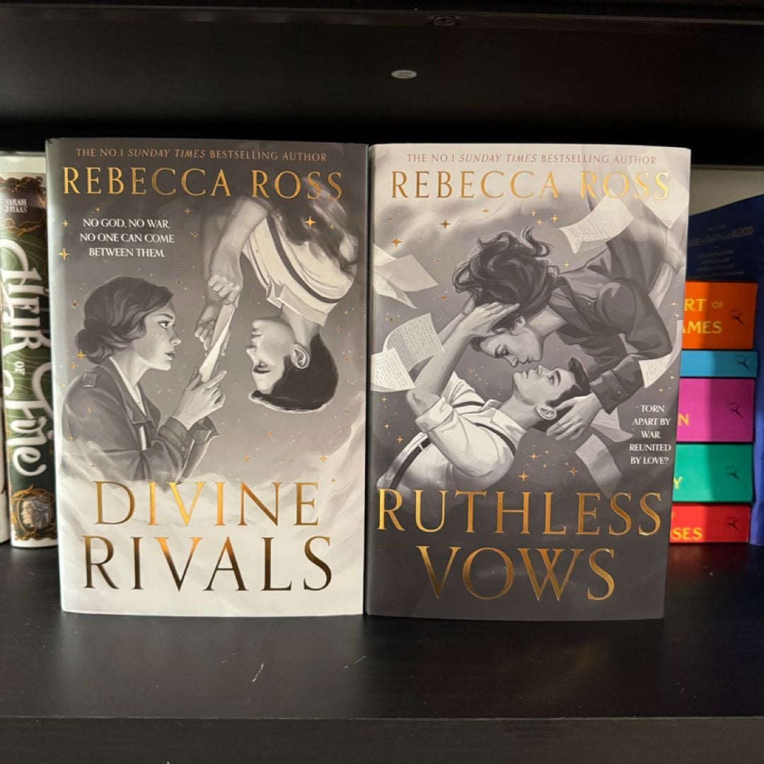 Fairyloot Divine Rivals & Ruthless Vows SIGNED by Rebecca Ross