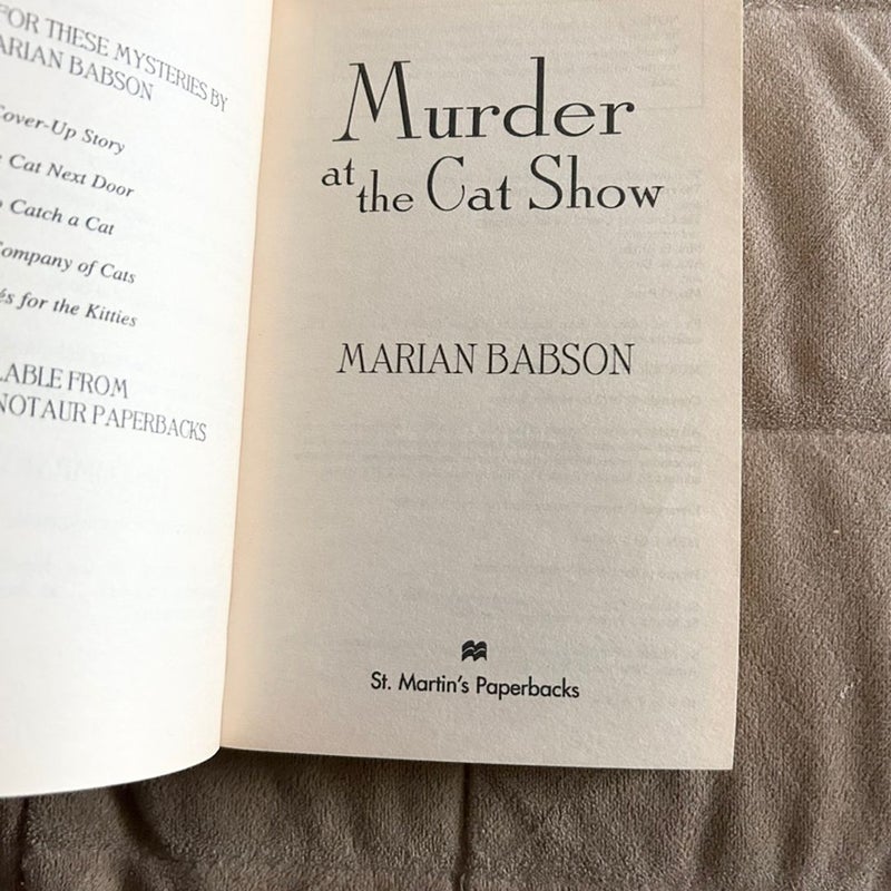 Murder at the Cat Show  2177