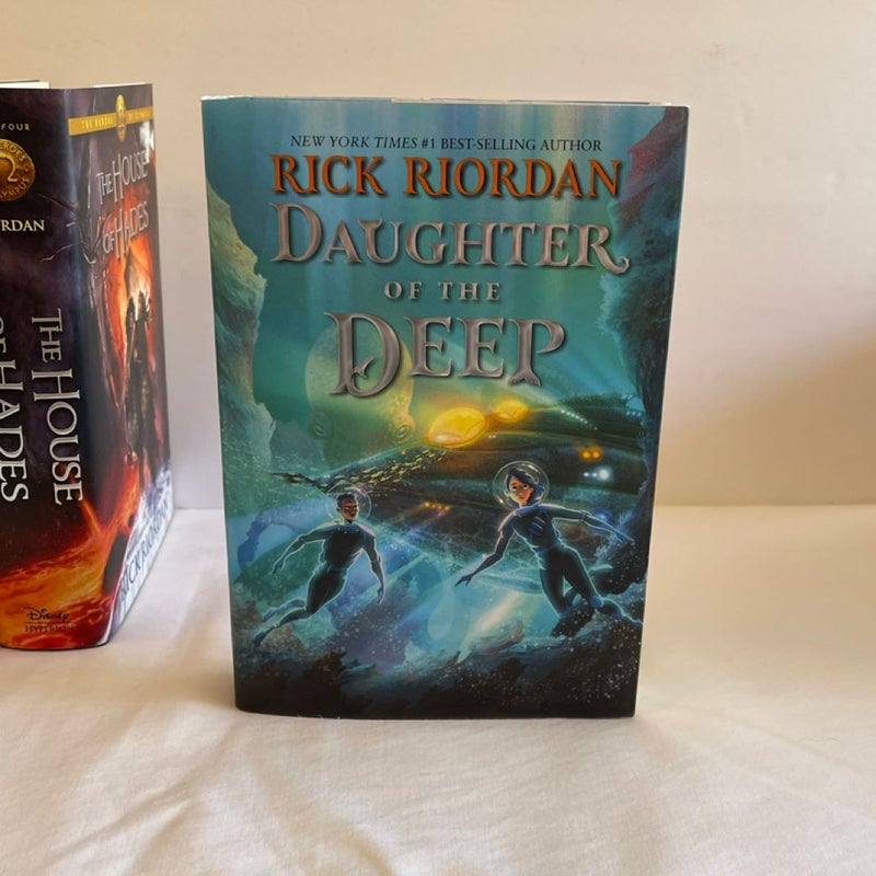 Rick Riordan Hardcover Book Bundle