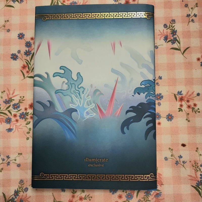 The Sea of Monsters Illumicrate Special Edition (#2 of Percy Jackson) Slightly Damaged, Signed ✨️