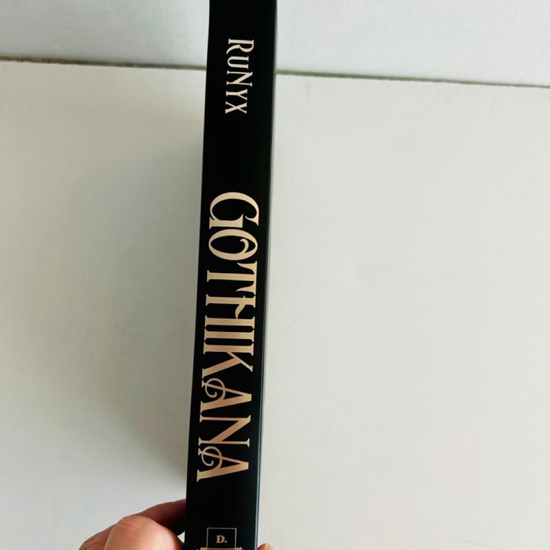 Bookish Box Darkly Gothikana RuNyx Hardcover New