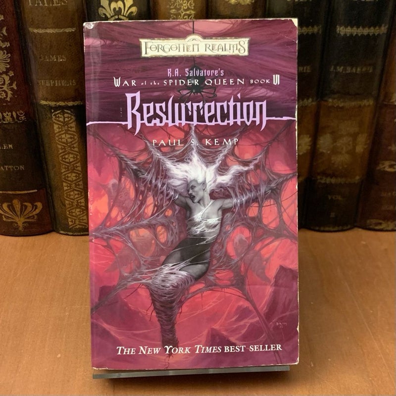 Resurrection, War of the Spider Queen 6