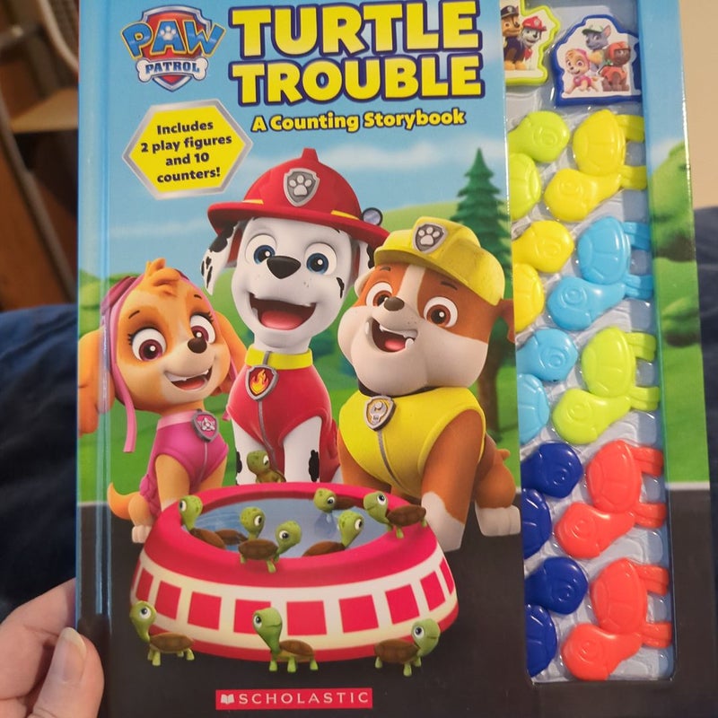 Turtle Trouble (Paw Patrol Counting Book)
