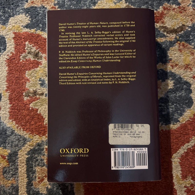 A Treatise of Human Nature