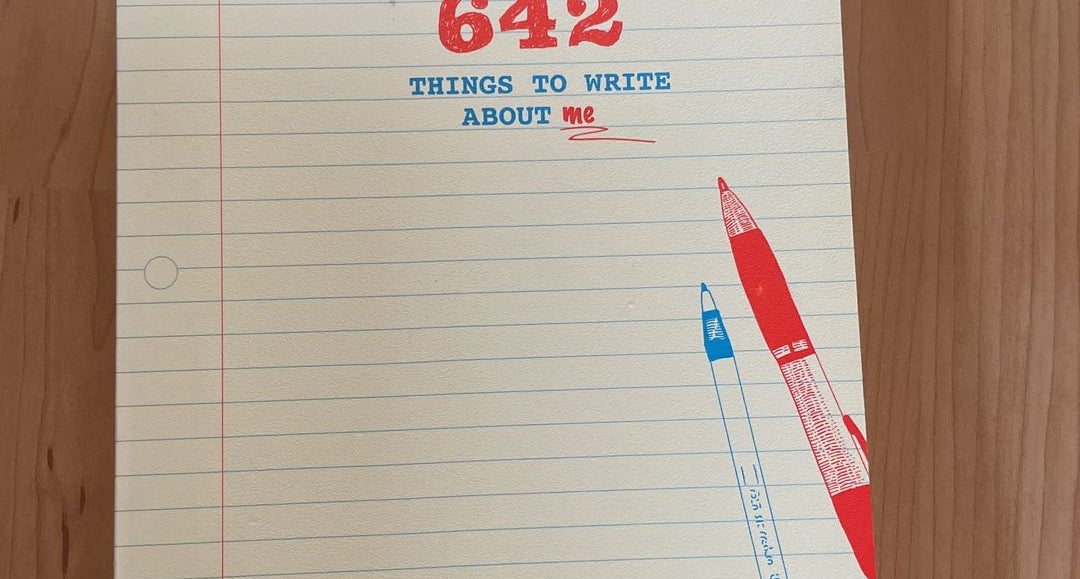 642 Things to Write about Me by The San Francisco Writers' Grotto, Paperback