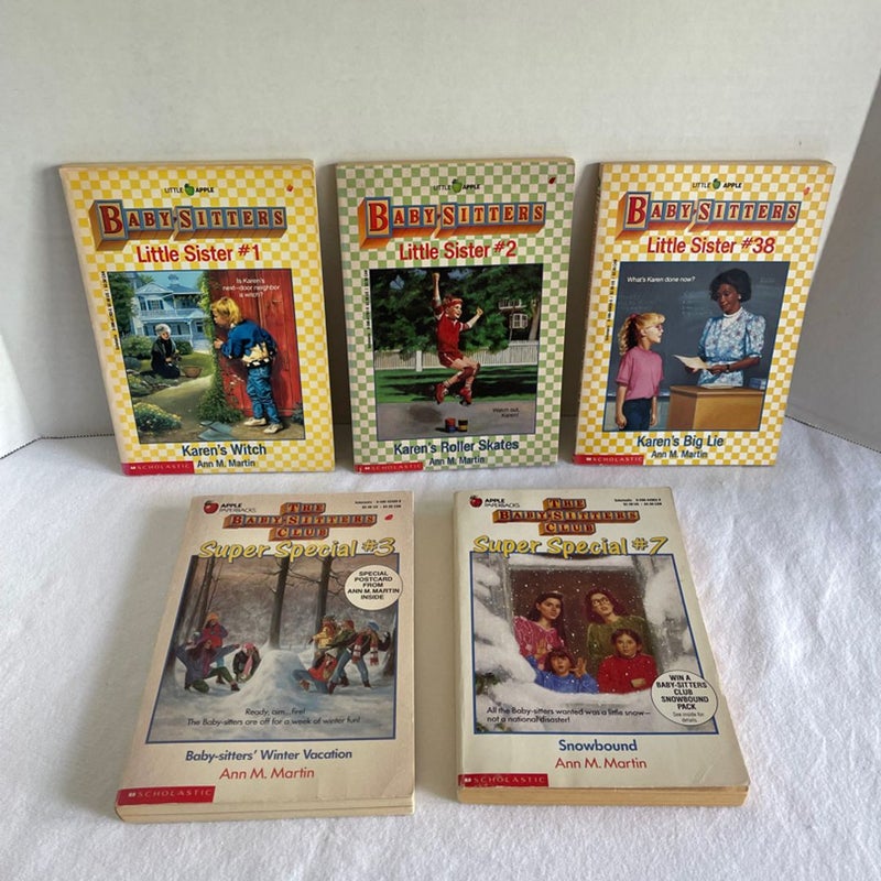 The Babysitters Club Books - See description for full list 