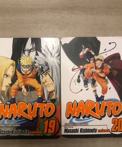 Naruto #19 & #20 (Viz, October 2007) Shonen Jump Manga By Masashi Kishimoto