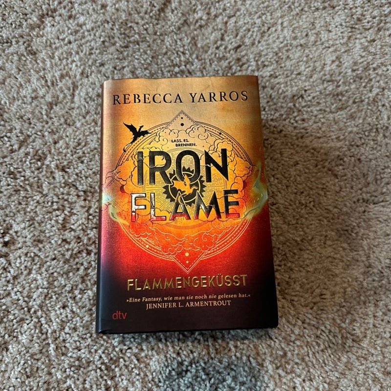 Iron flame German edition sprayed edges 