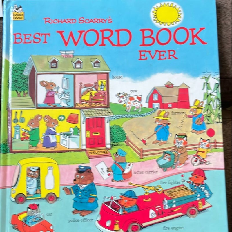 Richard Scarry’s Best Word Book Ever