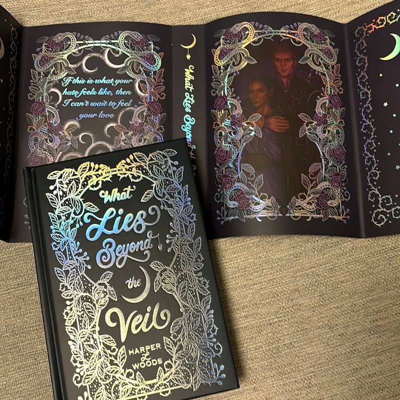 What Lies Beyond the Veil Bookish Box by Harper L. Woods, Hardcover ...