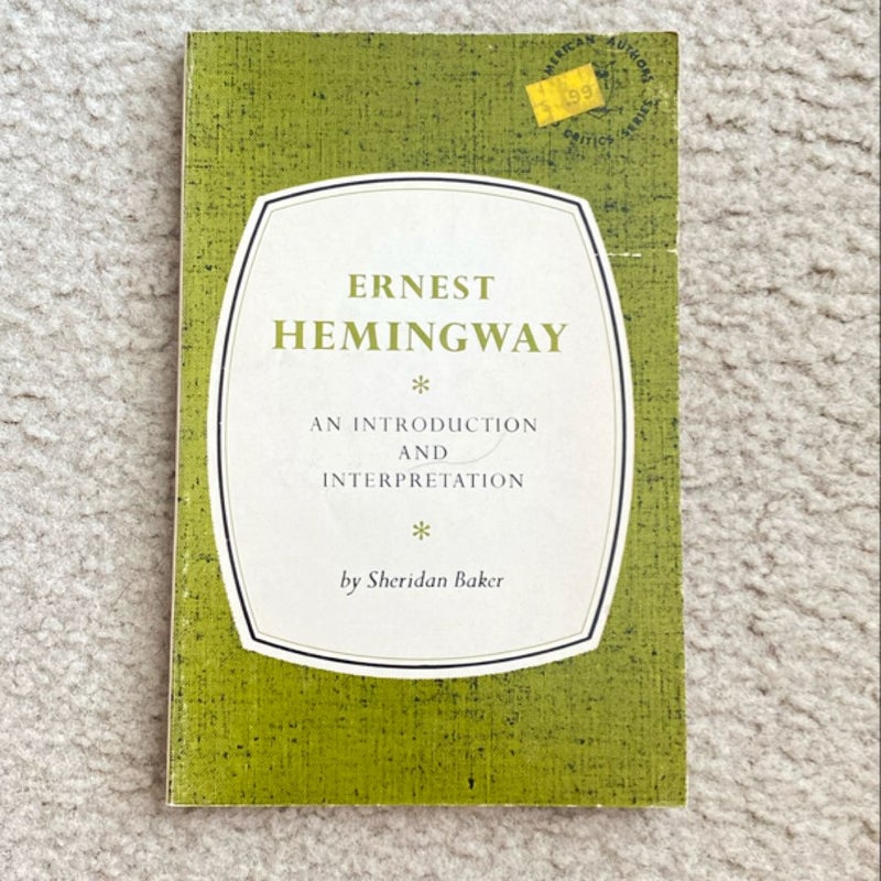 Ernest Hemingway