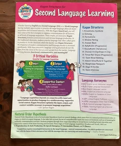 Kagan Cooperative Learning Smart Card Second Language 