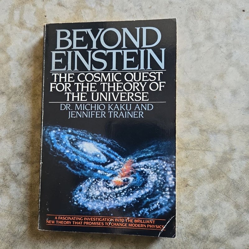 Beyond Einstein