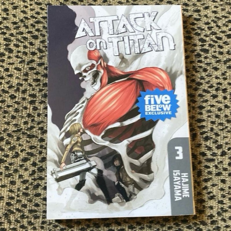 Attack on Titan Vol. 1-3 Bundle