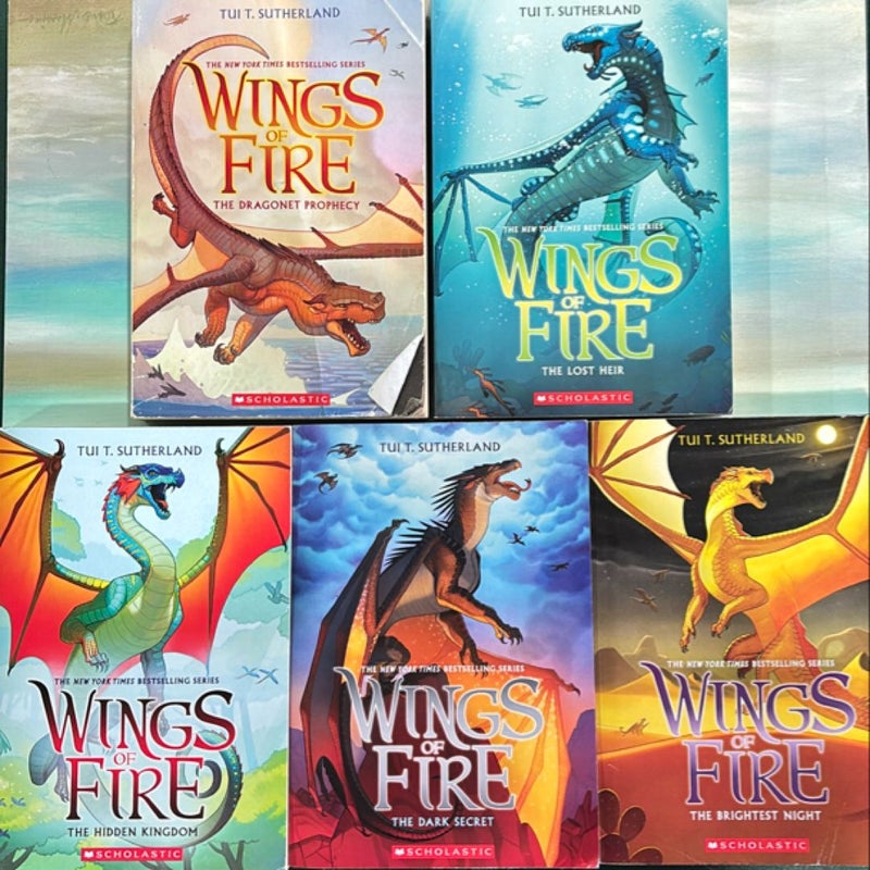 Wings of Fire Series Books 1-10