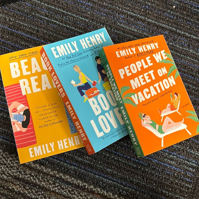 Emily Henry 3 books by Emily Henry , Paperback