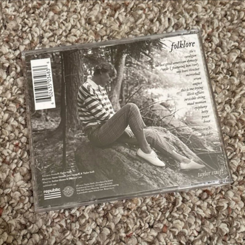 Folklore “Meet Me Behind the Mall” Target Exclusive CD