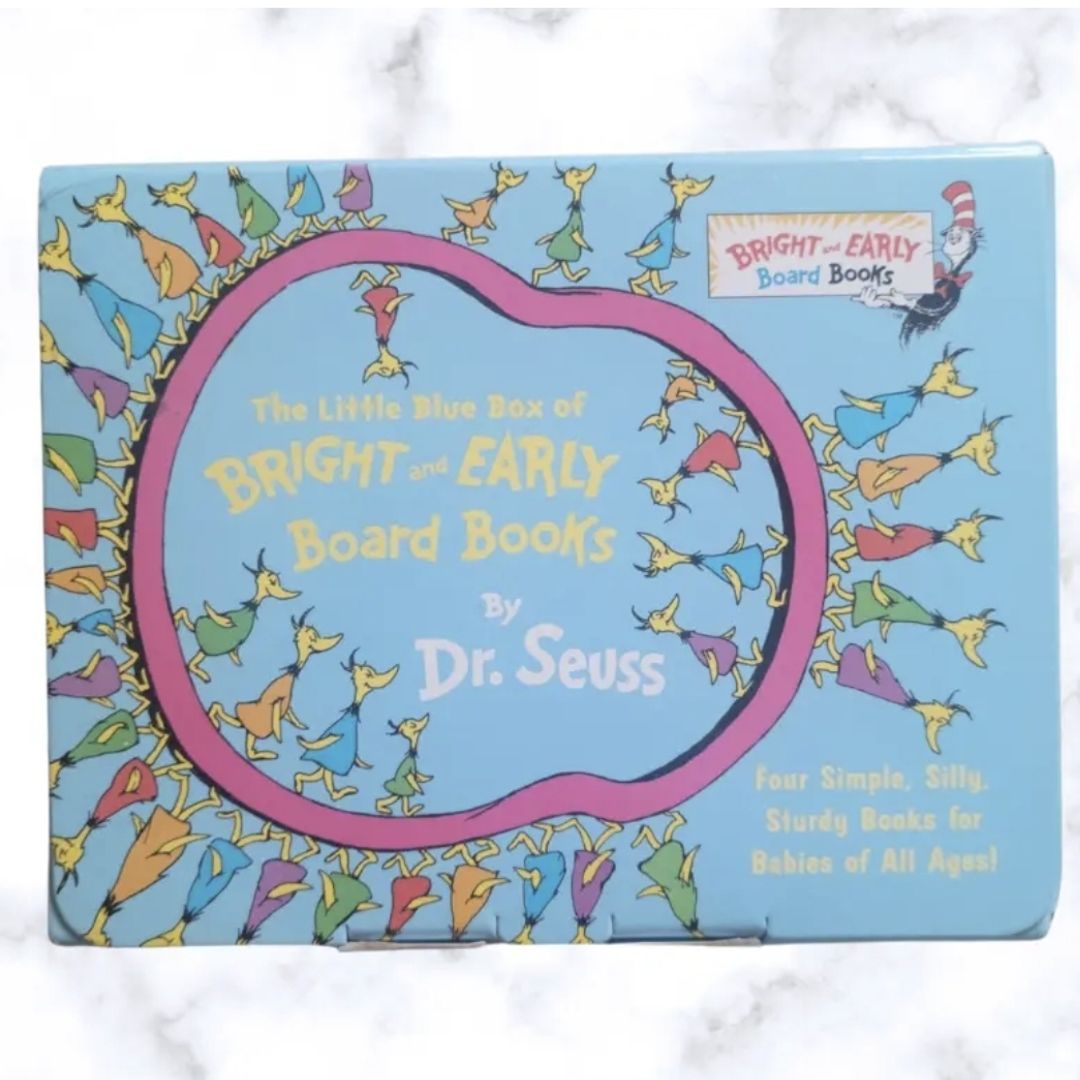 The Little Blue Box of Bright and Early Board Books by Dr. Seuss