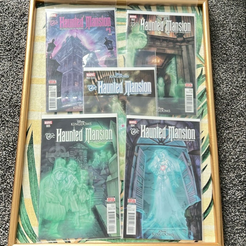 Disney Kingdoms: The Haunted Mansion comics set (#1, 2, 3, 4, & 5)