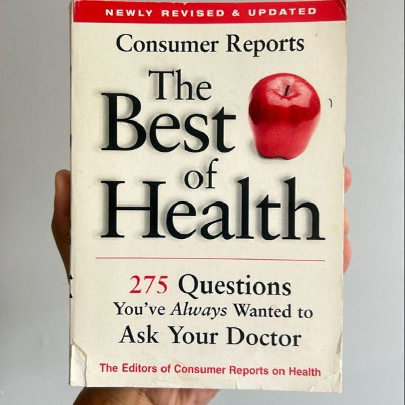 Consumer Reports: The Best of Health