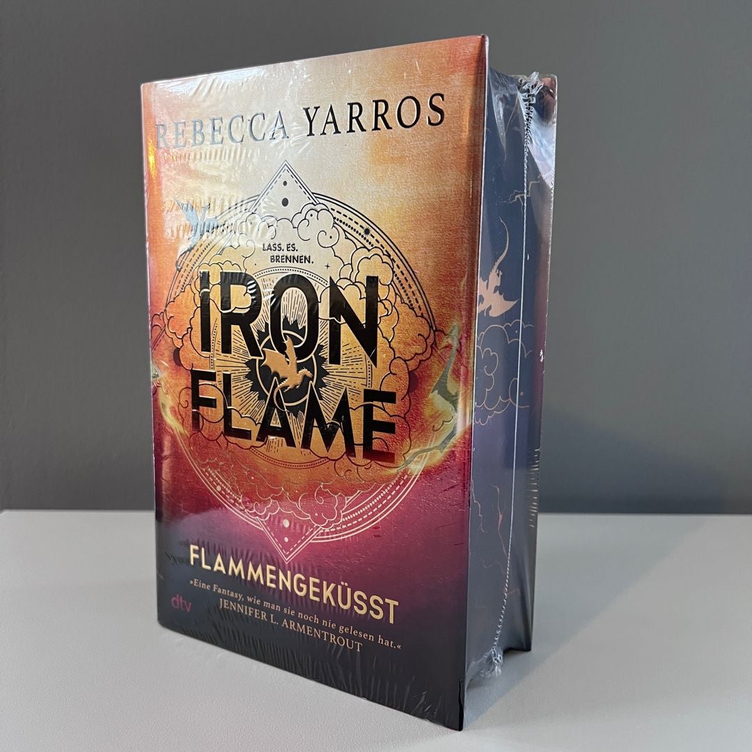 German Special Deluxe Edition - Iron Flame (Flammengeküsst) by Rebecca  Yarros, Hardcover