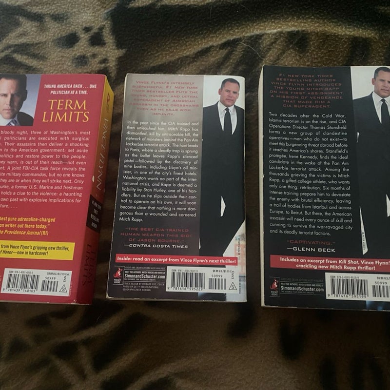Mitch Rapp Three Books