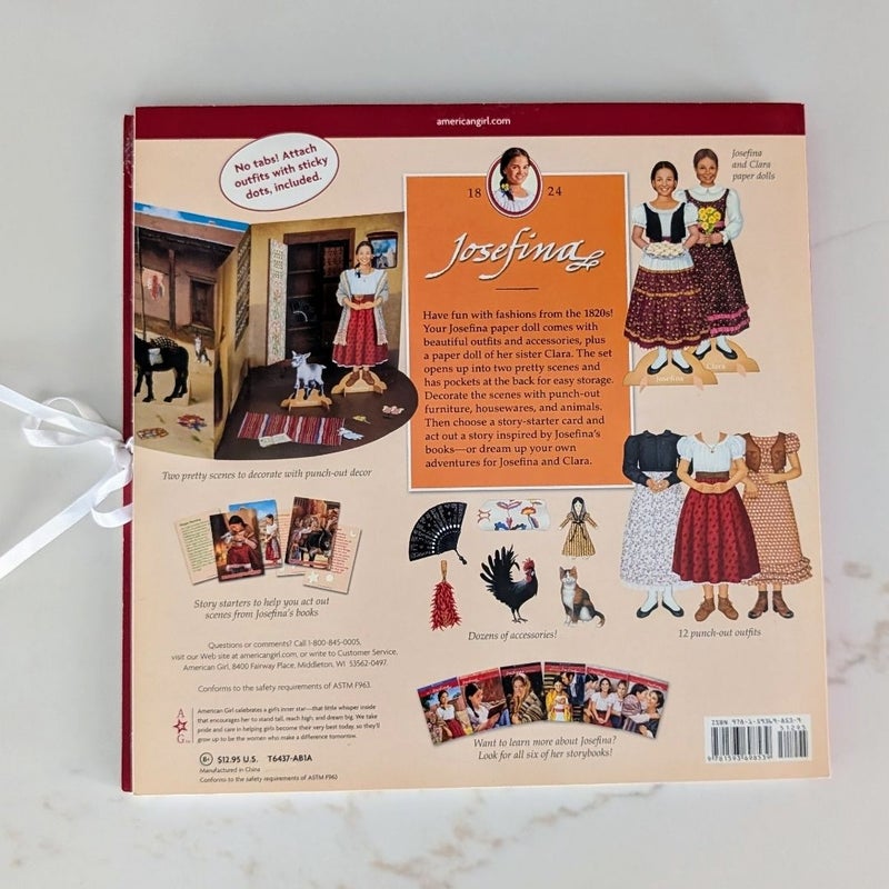Josefina Play Scenes and Paper Dolls (American Girl Collection)
