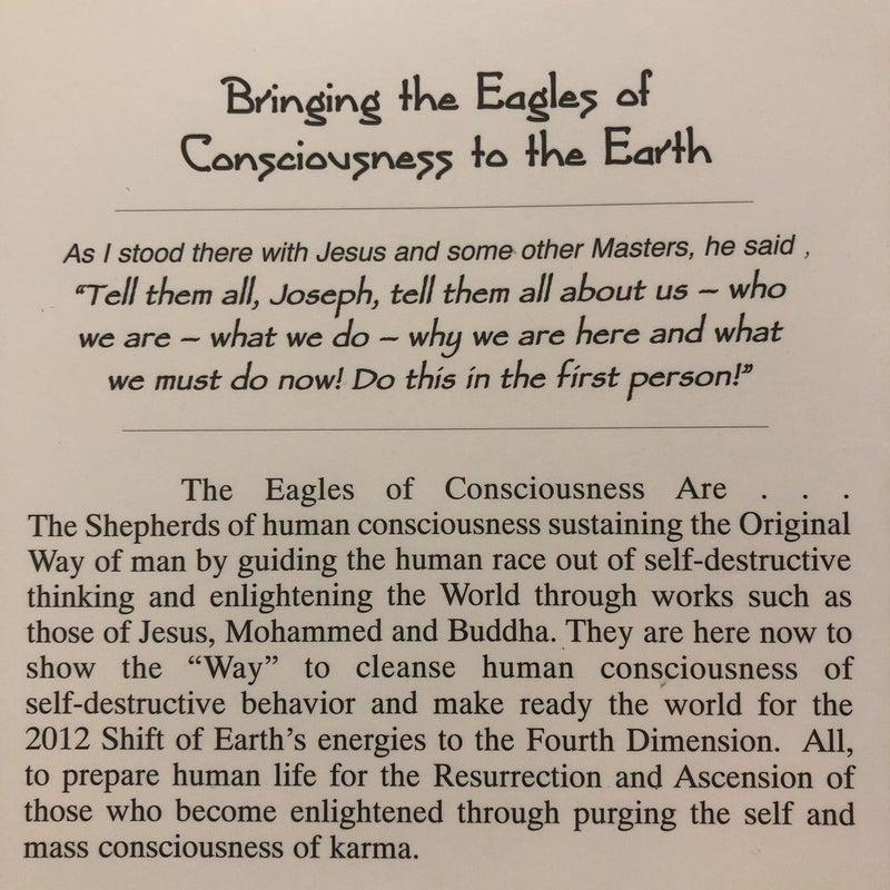 Bringing the Eagles of Consciousness to the World 