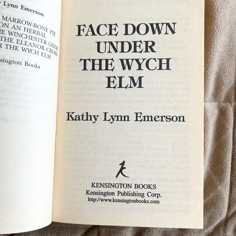 Face down under the Wych Elm  1750