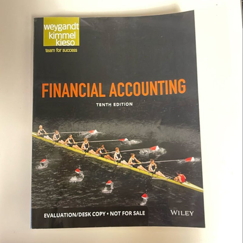 Financial Accounting, 10e Evaluation Copy