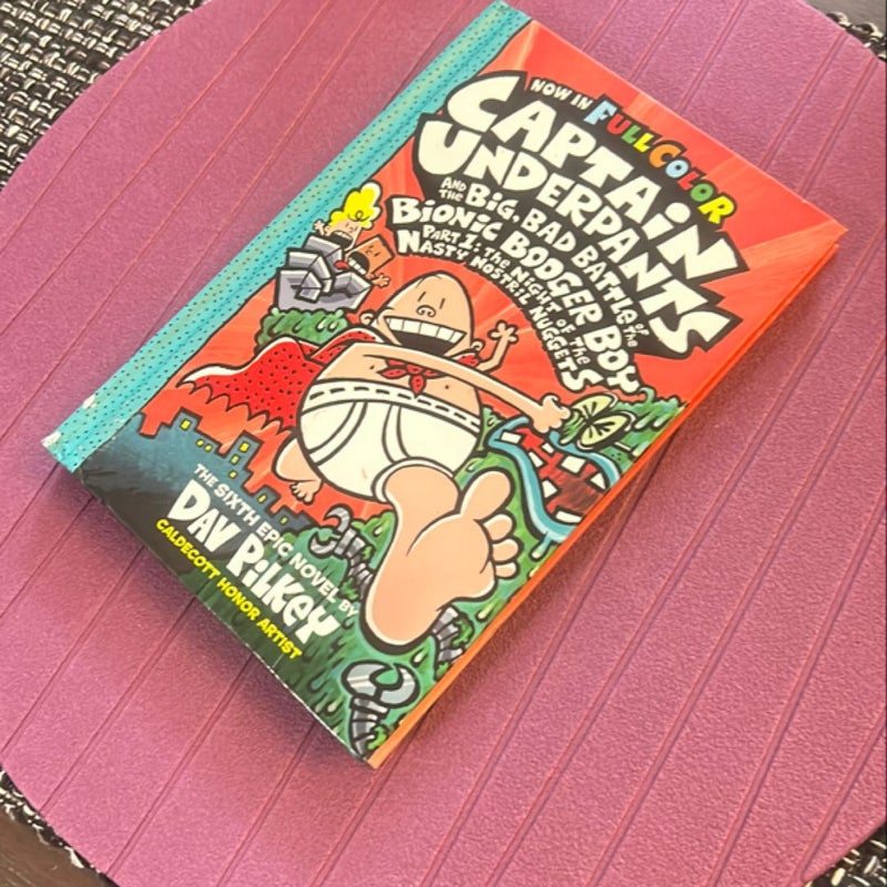 Captain Underpants and the Big, Bad Battle of the Bionic Booger Boy