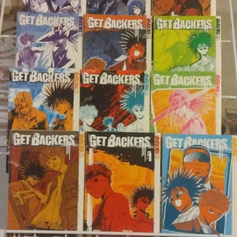 Getbackers manga 