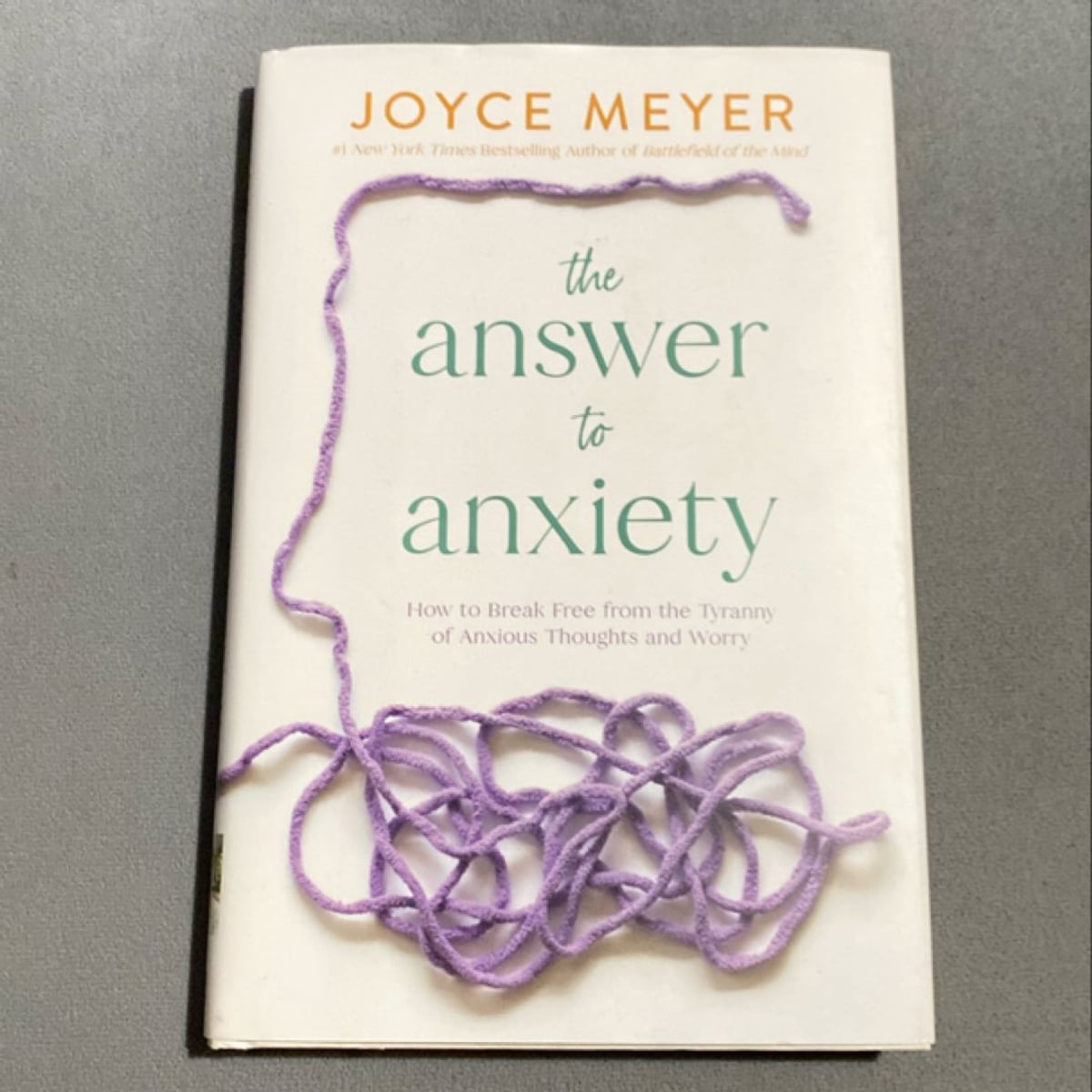 The answer to anxiety by joyce meyer