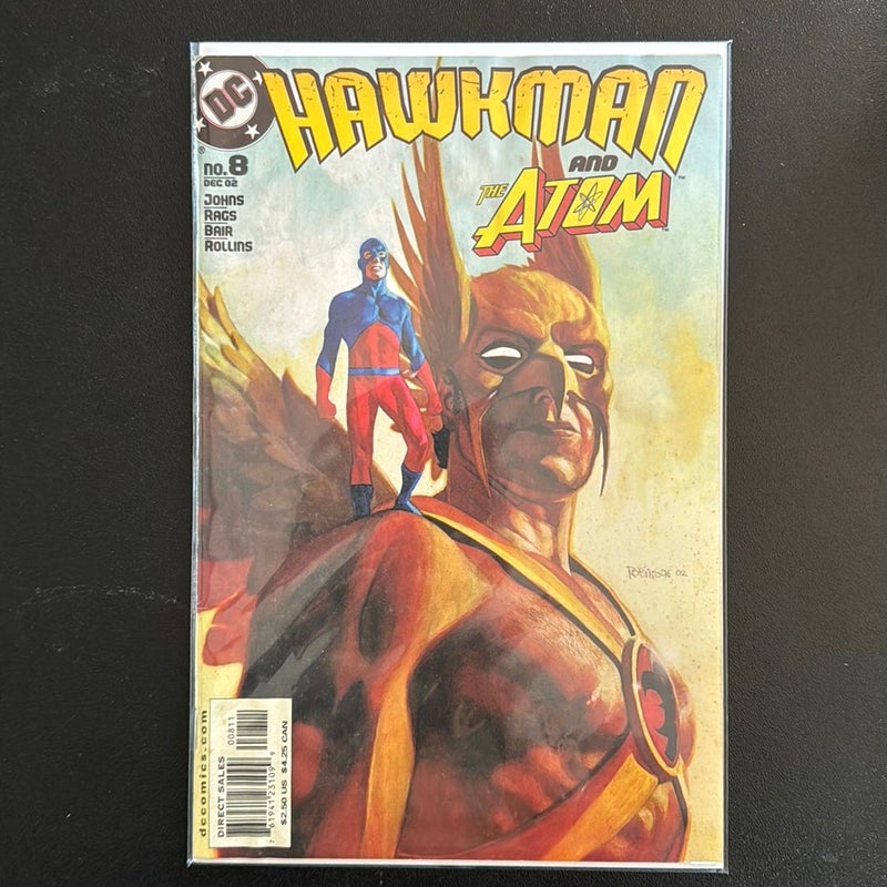 Hawkman and The Atom # 8 Dec 2002 DC Comics