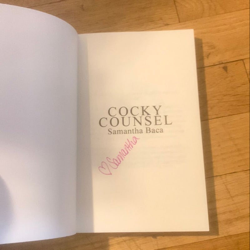 Cocky Counsel  (Signed)