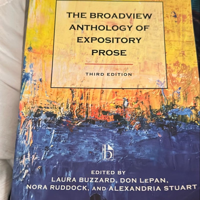 The Broadview Anthology of Expository Prose