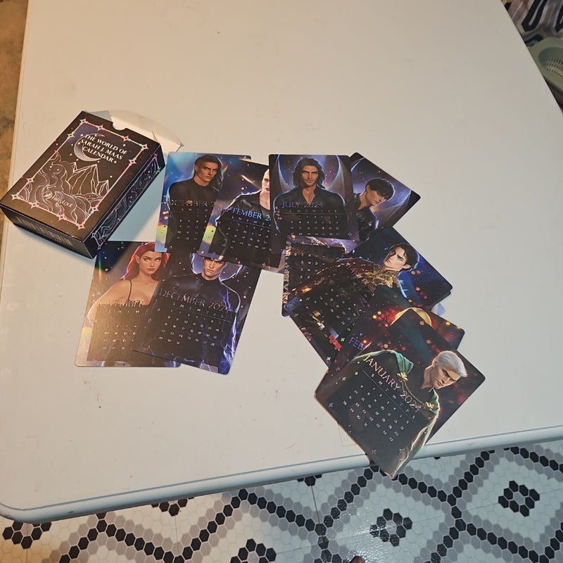 Fairyloot The World of SJM 2024 Calendar