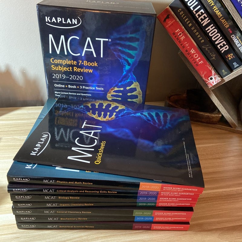 Kaplan MCAT Full Set 2020-2021 EXTRA Quicksheets offers included!