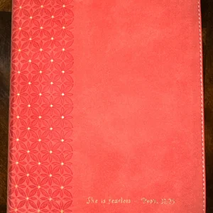 CSB Study Bible, Coral LeatherTouch