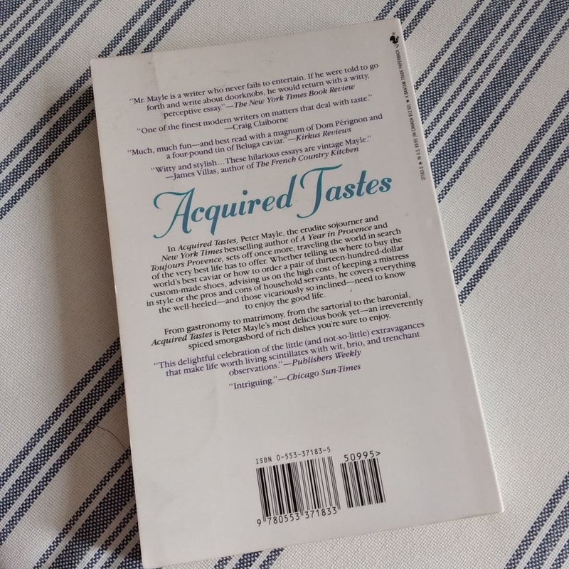 Acquired Tastes