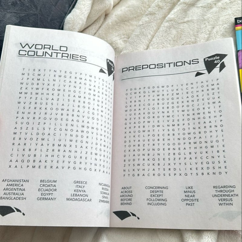 Jumbo Word Search Volumes 1, 2, 3 