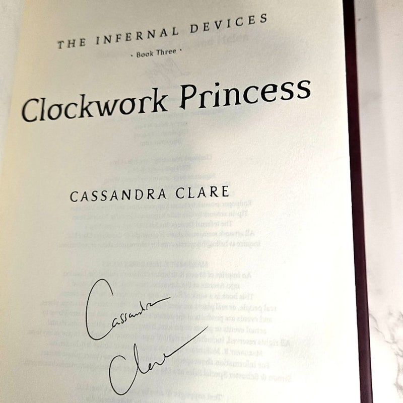 LitJoy's The Infernal Devices Special Edition Box Set SIGNED