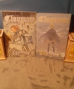 Claymore By Norihiro Yagi, Viz English Manga Lot Vol. 14 & 15 