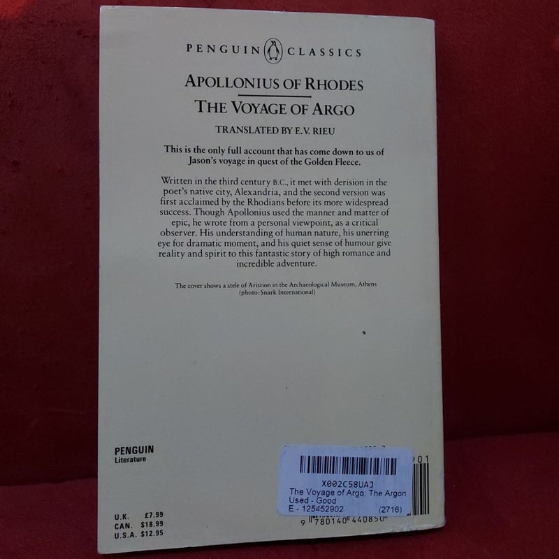 The Voyage of Argo