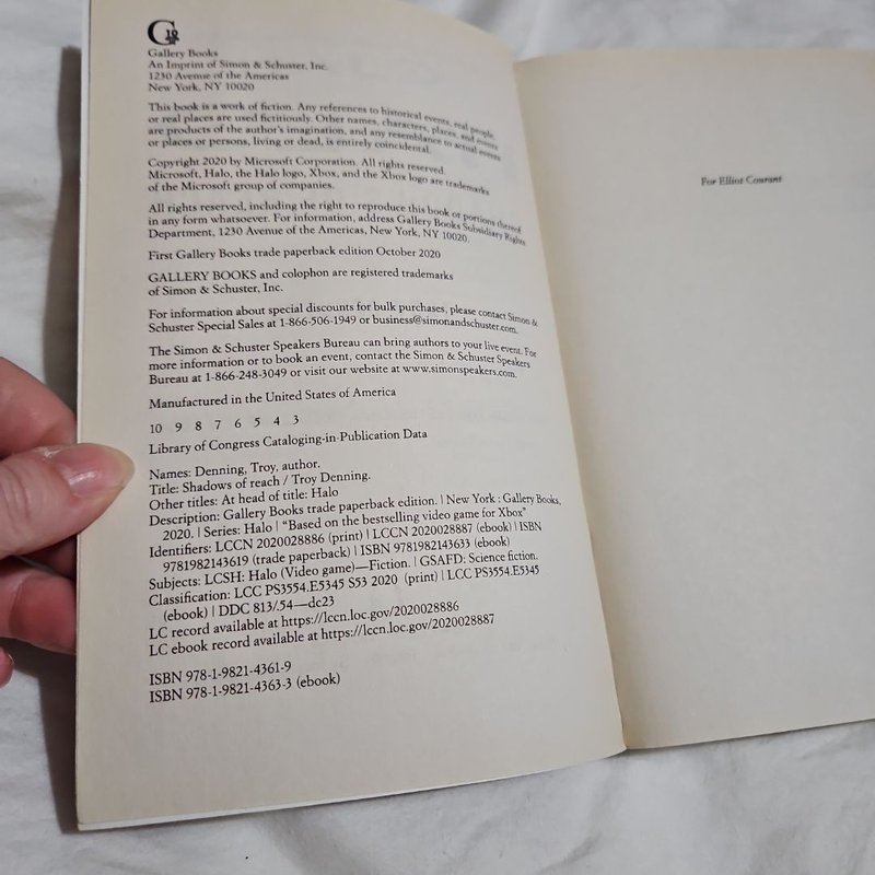 Halo: Shadows of Reach